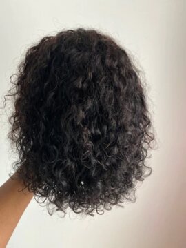 Nicelight Brazilian Water Wave Lace Front Wigs Remy Pre-Plucked Curly Lace Frontal Wigs Human Hair Wet And Wavy Short Bob Wigs review