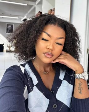 Curly Short Bob Wigs 13x4 Lace Frontal Human Hair Wigs 4x4 Closure Wigs Lace Closure HD Transparent Lace Front Wigs Curly review