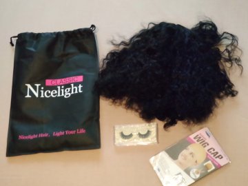 Nicelight Brazilian Water Wave Lace Front Wigs Remy Pre-Plucked Curly Lace Frontal Wigs Human Hair Wet And Wavy Short Bob Wigs review