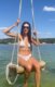 New With Skirt Ribbed Halter Bikini Female Swimsuit Women Swimwear Three-pieces Bikini set
