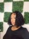 Curly Short Bob Wigs 13x4 Lace Frontal Human Hair Wigs 4x4 Closure Wigs Lace Closure HD Transparent Lace Front Wigs Curly