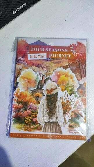Four Seasons PET Adhesive Sticker Book