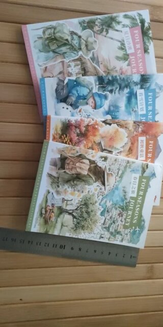 Four Seasons PET Adhesive Sticker Book