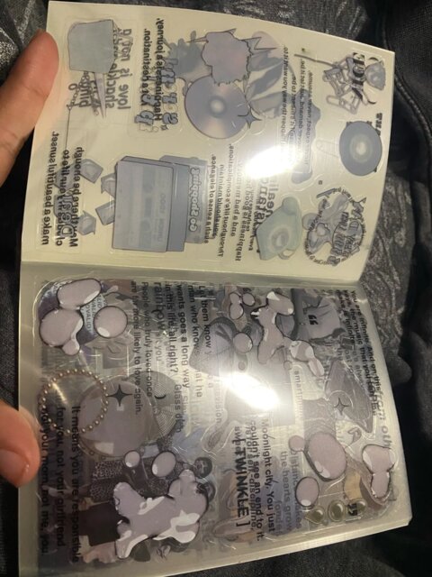 Mystische Momente Stickerbuch