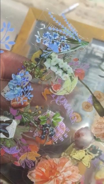 Spring Enchantment PET Sticker Set