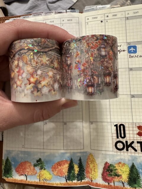 Light Surround PET Adhesive Sticker Roll