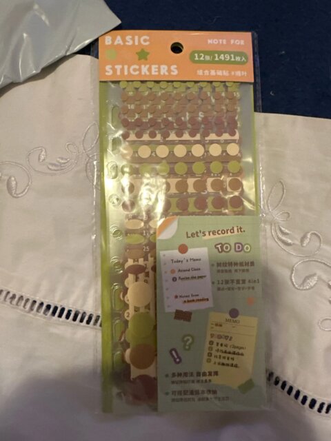 Pastel Planning Stickers Set
