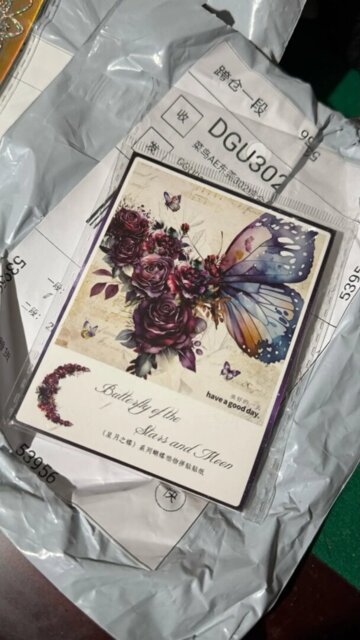 Celestial Butterfly Sticker Set
