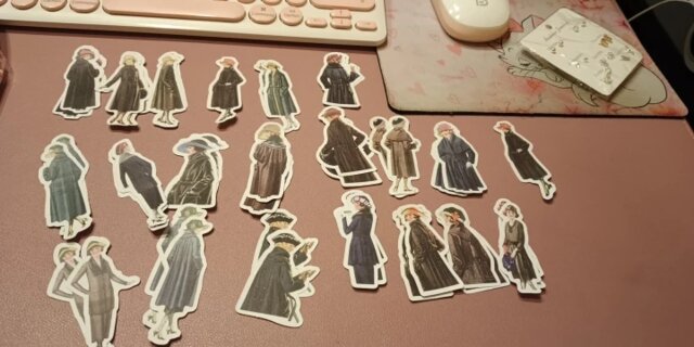 Retro Fashion Washi Stickers