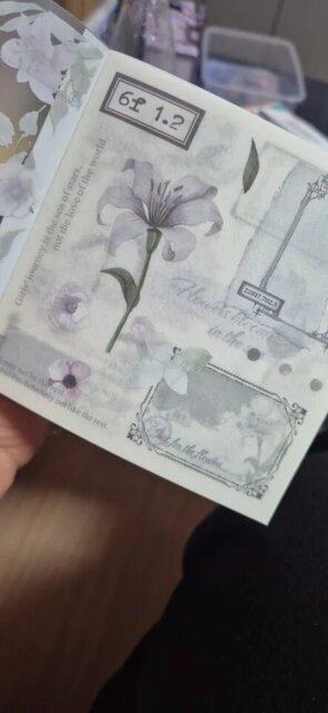 Seasonal Floral Sticker Book