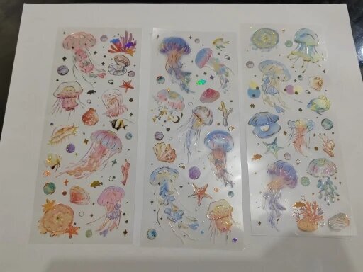 Whimsy Shimmer Sticker Set