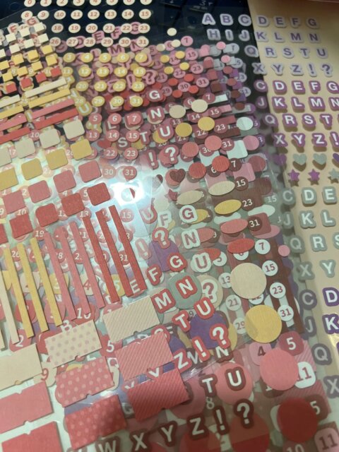 Pastel Planning Stickers Set