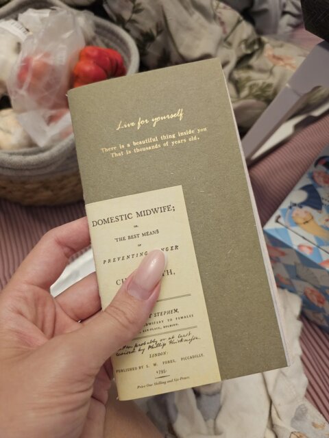 Vintage Textured Paper Book
