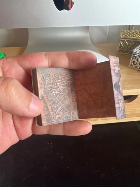 Mini Vintage Paper Books – 60 Double-Sided Sheets
