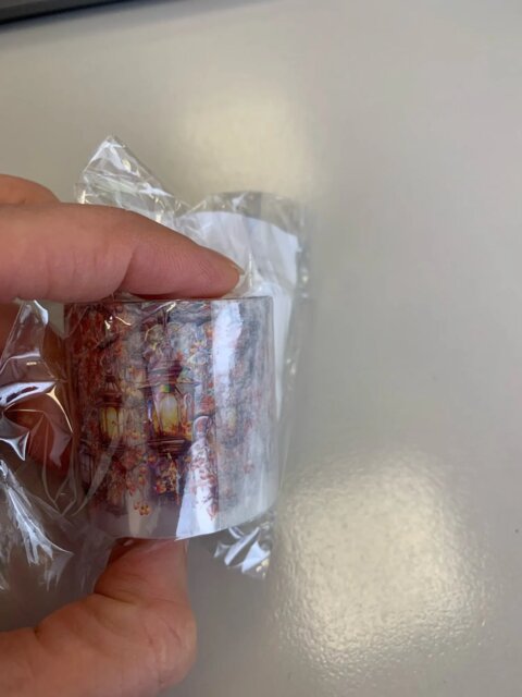 Light Surround PET Adhesive Sticker Roll