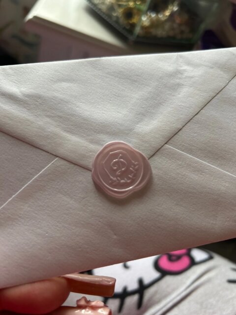 Pastel Bloom Wax Seal Stickers - 18 Pcs Set
