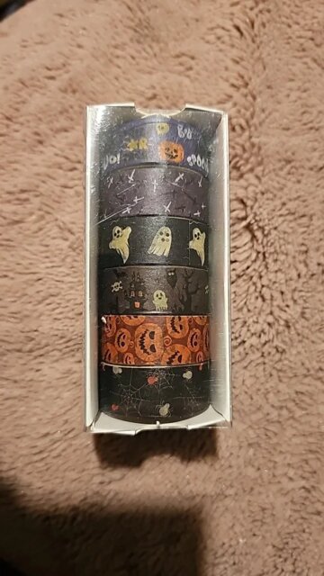 Halloween Spooky Washi Tape Set