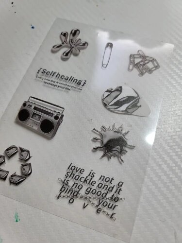 Mystische Momente Stickerbuch