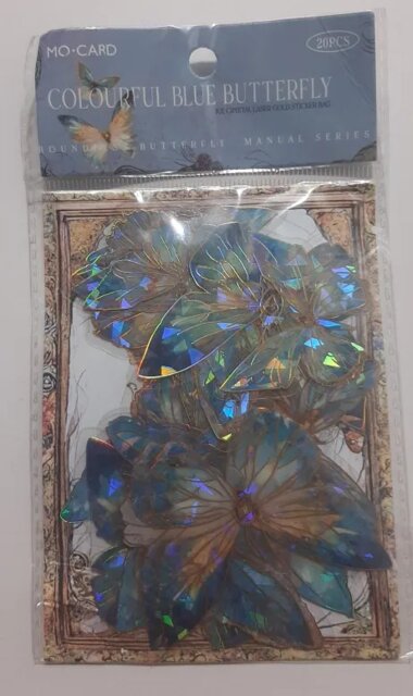 Holographic Butterfly Stickers