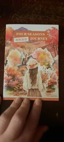 Four Seasons PET Adhesive Sticker Book