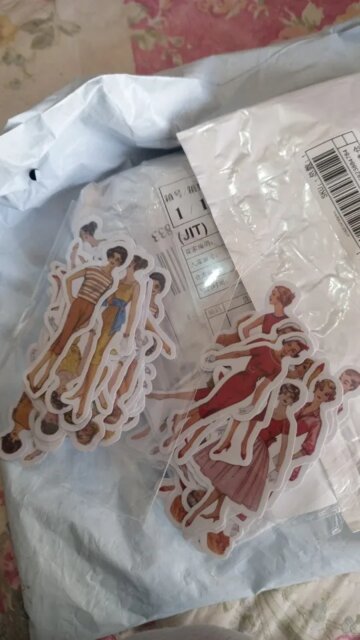 Retro Fashion Washi Stickers