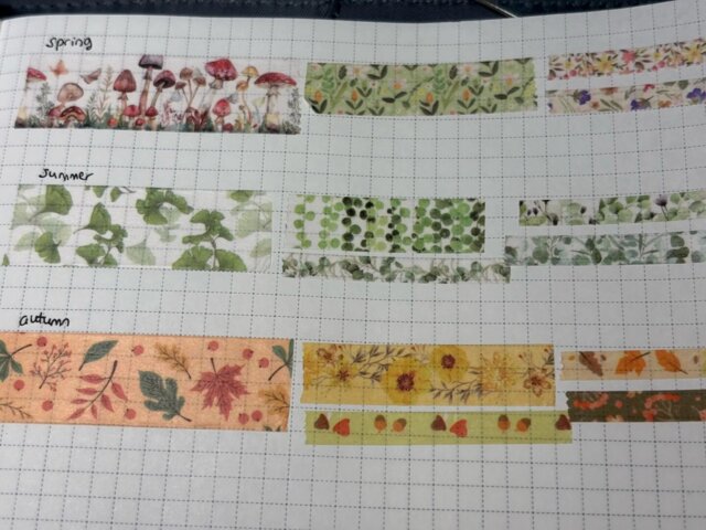 Four Seasons Washi Tape Set