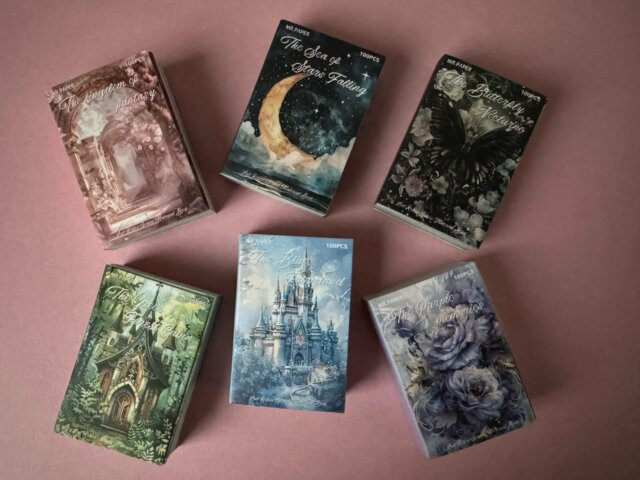 Mystical Mini Art Paper Book