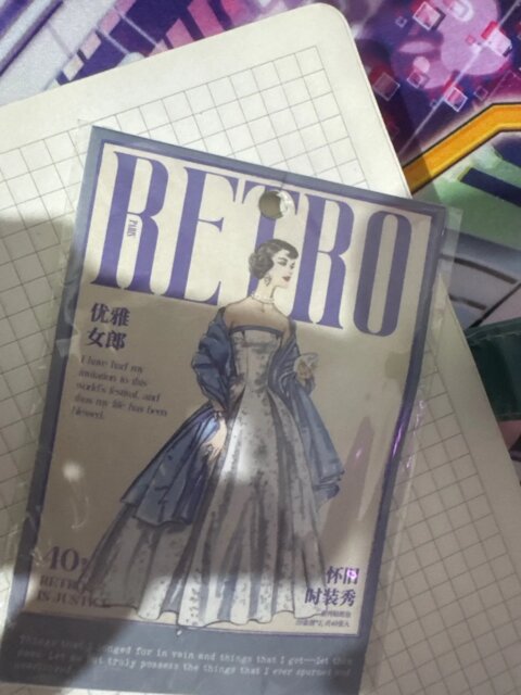 Retro Fashion Washi Stickers