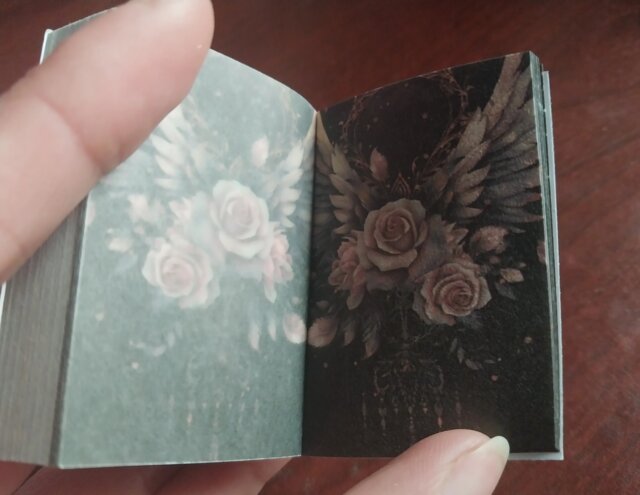 Mystical Mini Art Paper Book