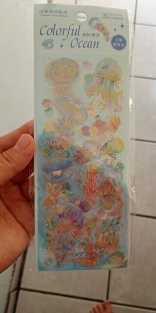 Whimsy Shimmer Sticker Set