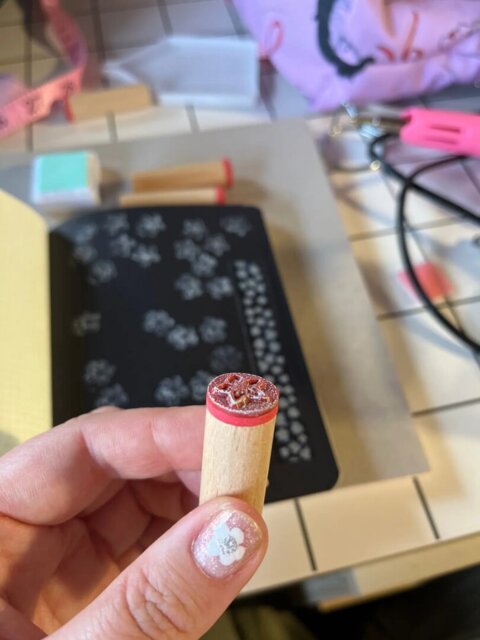 Dream of My Own Wooden Rubber Stamp Set