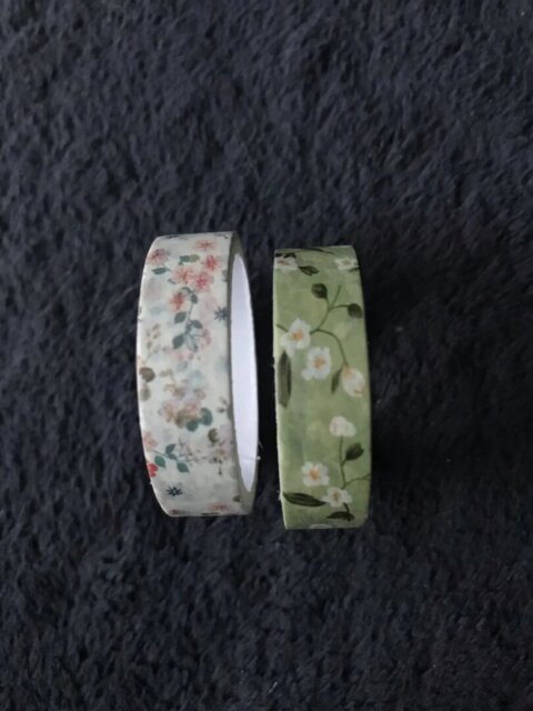 Floral Serenity Washi Tape Set