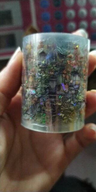 Botanical Whisper PET Sticker Roll