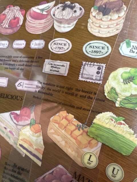 Sweet Delights – PET Sticker Sheets
