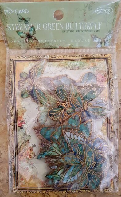 Holographic Butterfly Stickers