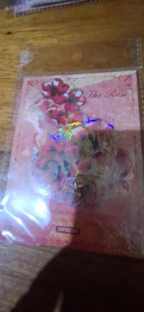 Blooming Fantasy PET Flower Sticker Pack