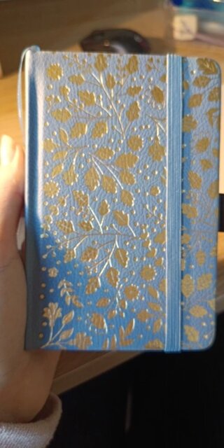 Golden Blooms A6 Notebook