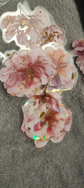 Blooming Fantasy PET Flower Sticker Pack