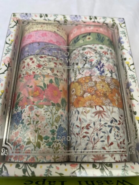 Floral Serenity Washi Tape Set