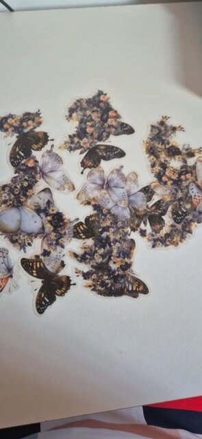Celestial Butterfly Sticker Set