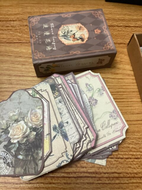 Vintage Muse Sticker Box
