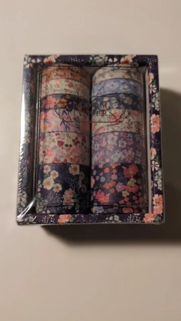 Floral Serenity Washi Tape Set