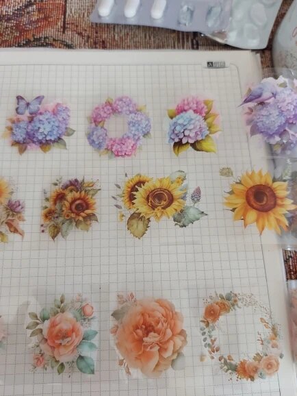 Enchanted Bloom PET Washi Tape