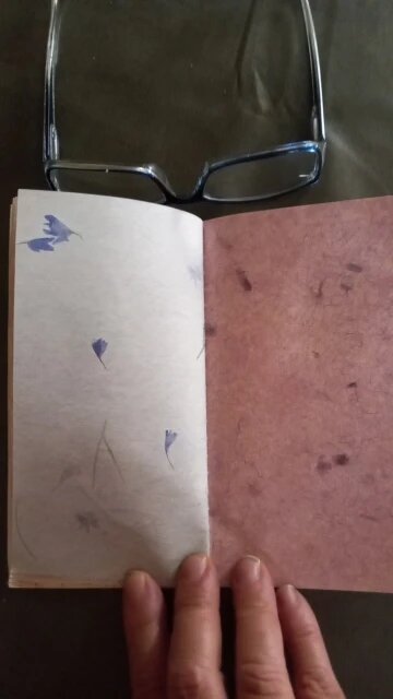 Vintage Textured Paper Book