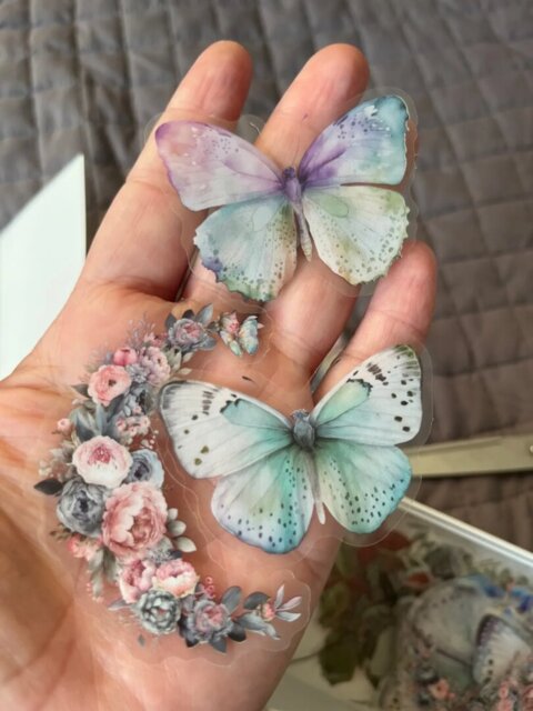 Celestial Butterfly Sticker Set