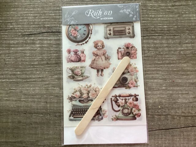 Blush Tales Rub-On Transfer Stickers