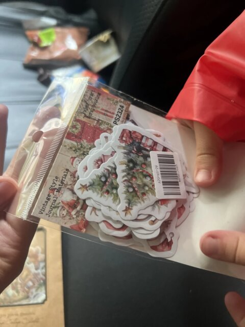Christmas Die-Cut Sticker Pack