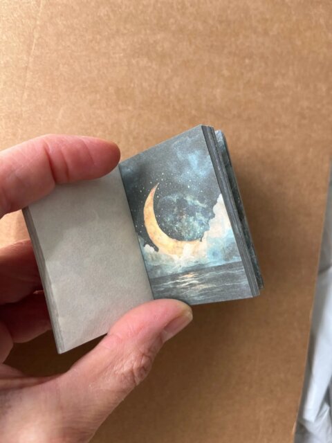 Mystical Mini Art Paper Book