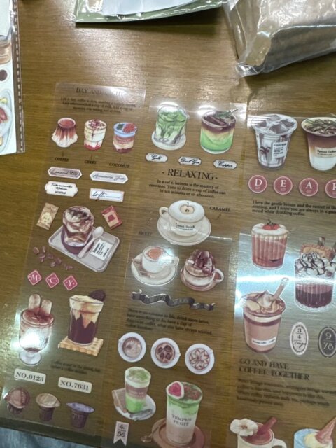 Sweet Delights – PET Sticker Sheets