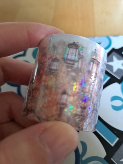 Light Surround PET Adhesive Sticker Roll